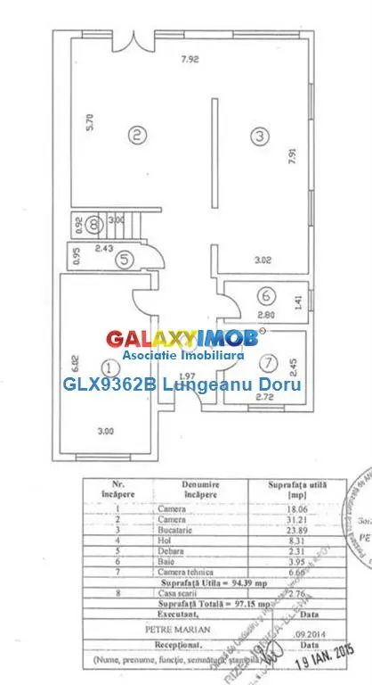 Vila tip Duplex 300 mpu, Str. Alexandru cel Bun, 310 mp teren - foto 8