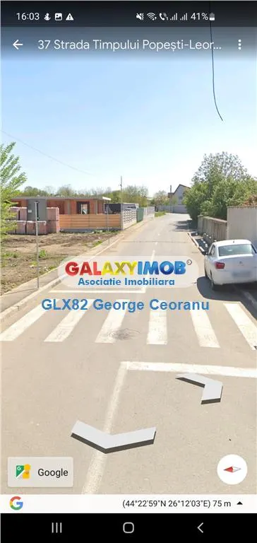 Vanzare teren 1500mp, toate utilitatile Popesti Leordeni Rasaritului - foto 3