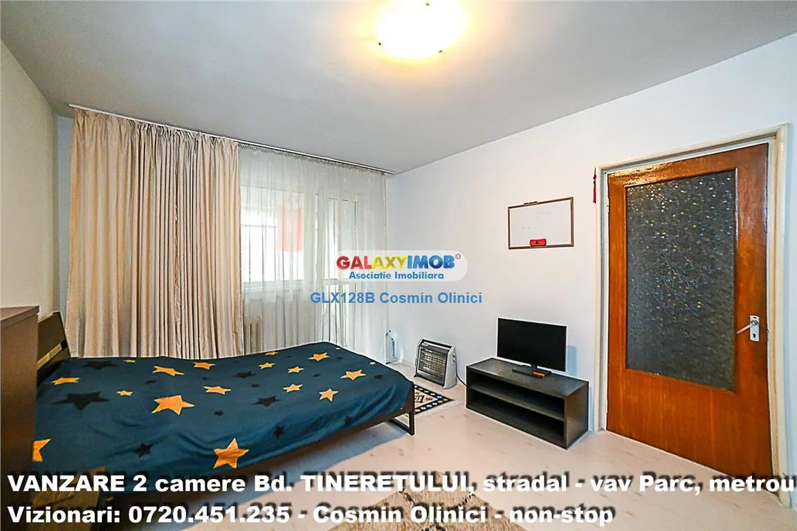 URGENT - Vanzare 2 camere Bd. Tineretului - stradal - vav Parc - foto 2