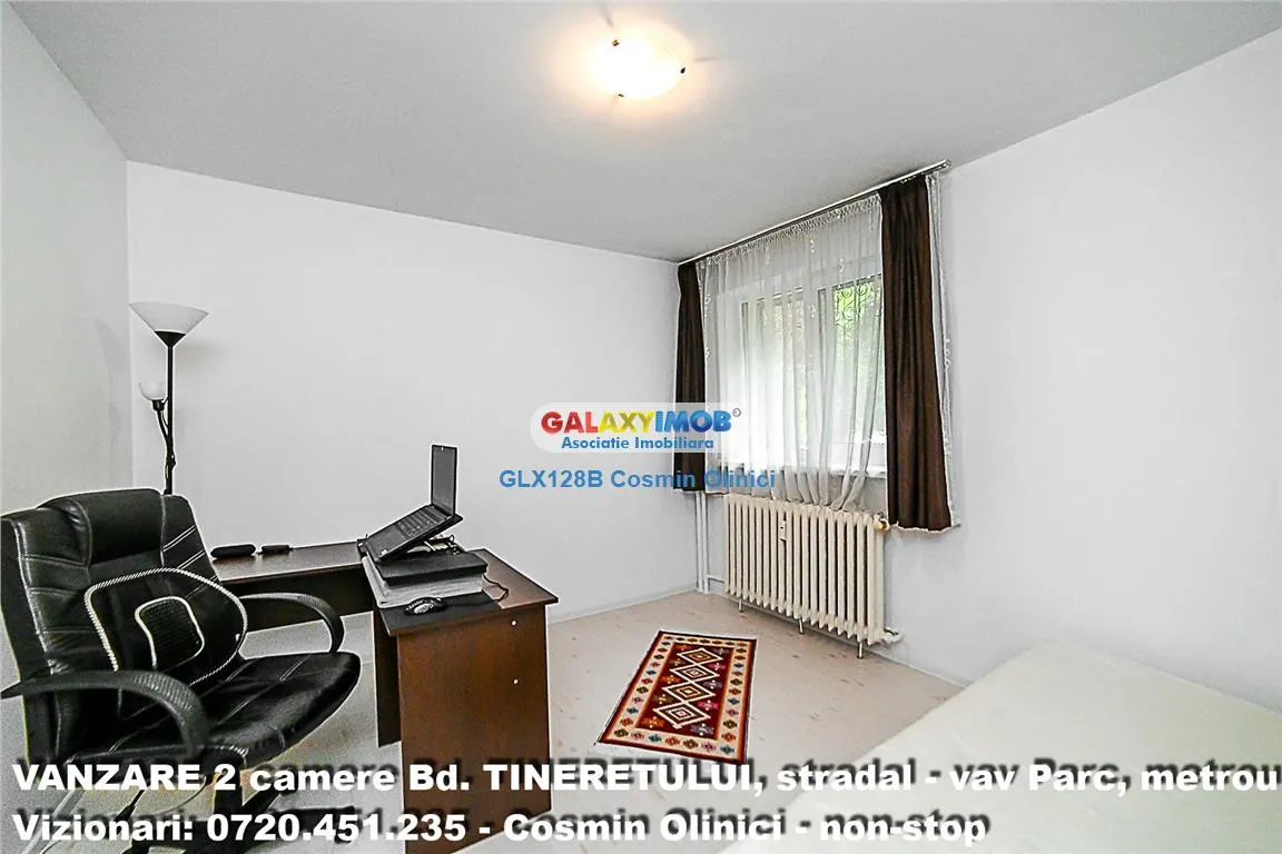 URGENT - Vanzare 2 camere Bd. Tineretului - stradal - vav Parc - foto 5