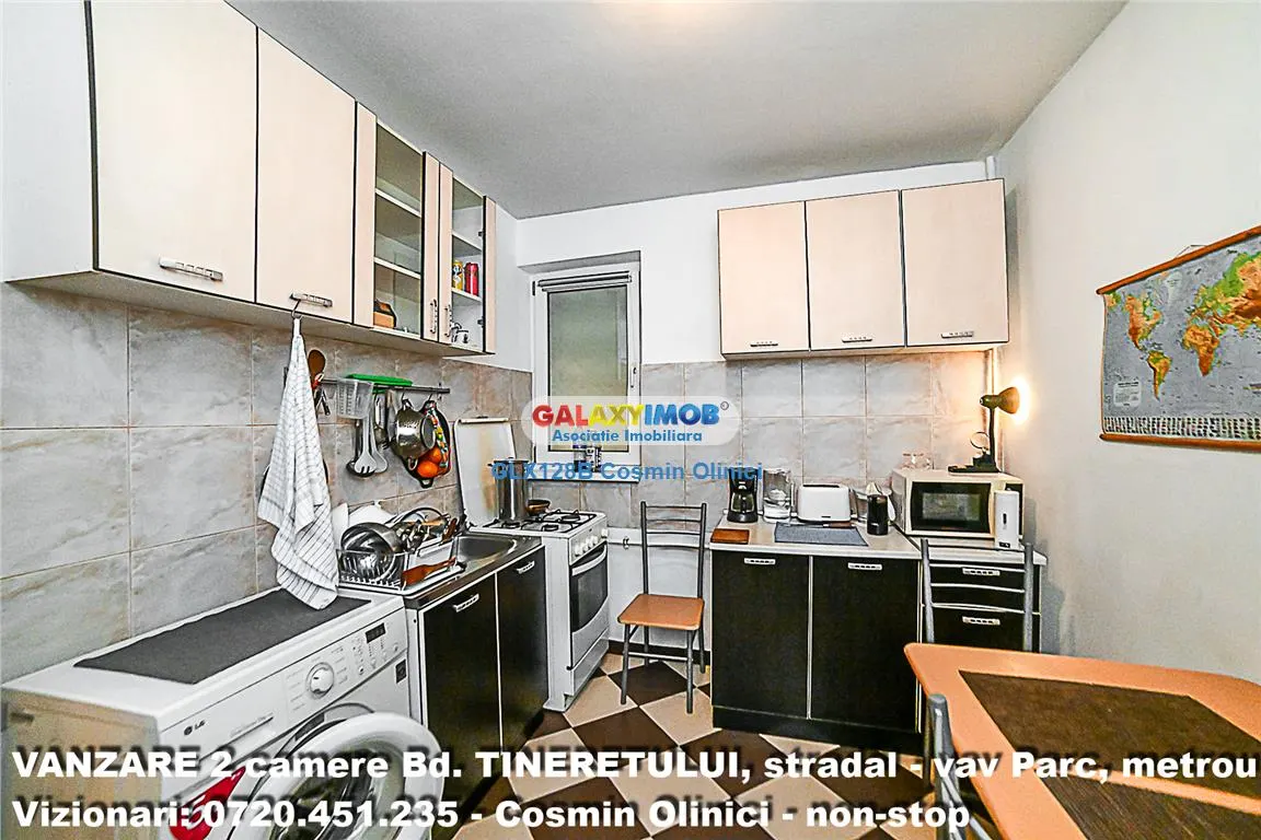 URGENT - Vanzare 2 camere Bd. Tineretului - stradal - vav Parc - foto 9