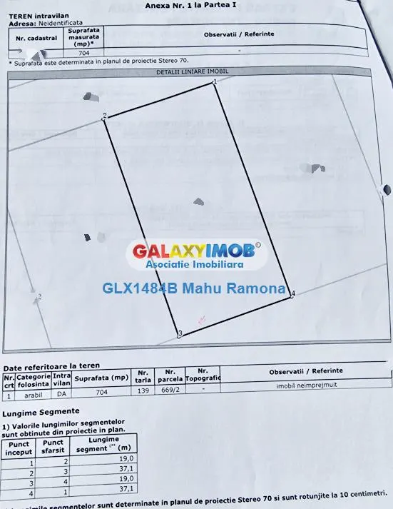 Teren pentru constructie case, 1408 mp Balotesti, zona inel A0 - foto 3