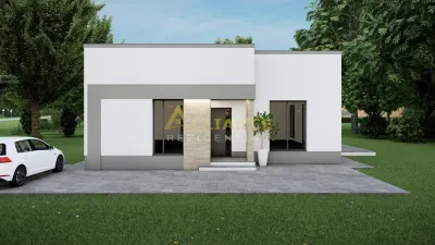 Casa individuala - 4 camere 2 bai - teren 500mp - foto 2