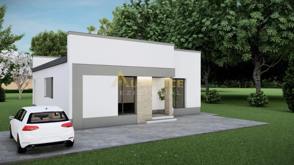 Casa individuala - 4 camere 2 bai - teren 500mp - foto 3