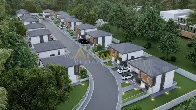 Vila individuala-- 4 camere - Complex Rezidential-400 M de STV - foto 13