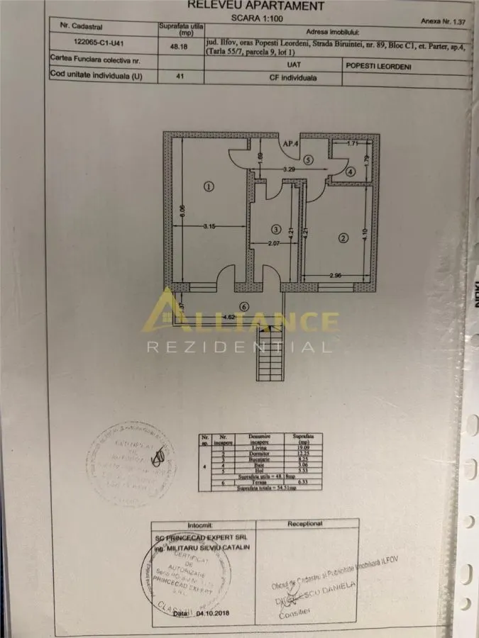 EXCLUSIVITATE | Apartament 2 camere cu gradina proprie - Complex LOOK - foto 23