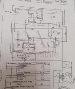 Apartament 3 camere | Upground Residence | Metrou Pipera - foto 19