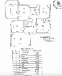 Foarte Spatios! 4 camere Cf 1, 91 mp, Calarasi - Bariera - foto 20
