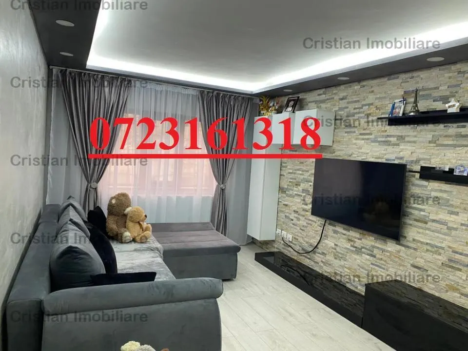 ETAJ 1, MOBILAT SI UTILAT MODERN,2 camere, zona Progresu! - foto 1