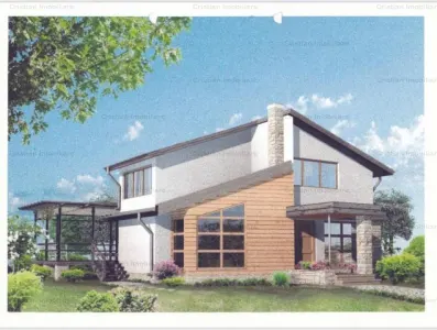 Vila D+P+1 Cazasu 210mp construiti, la Gri ,teren 563mp - Cazasu