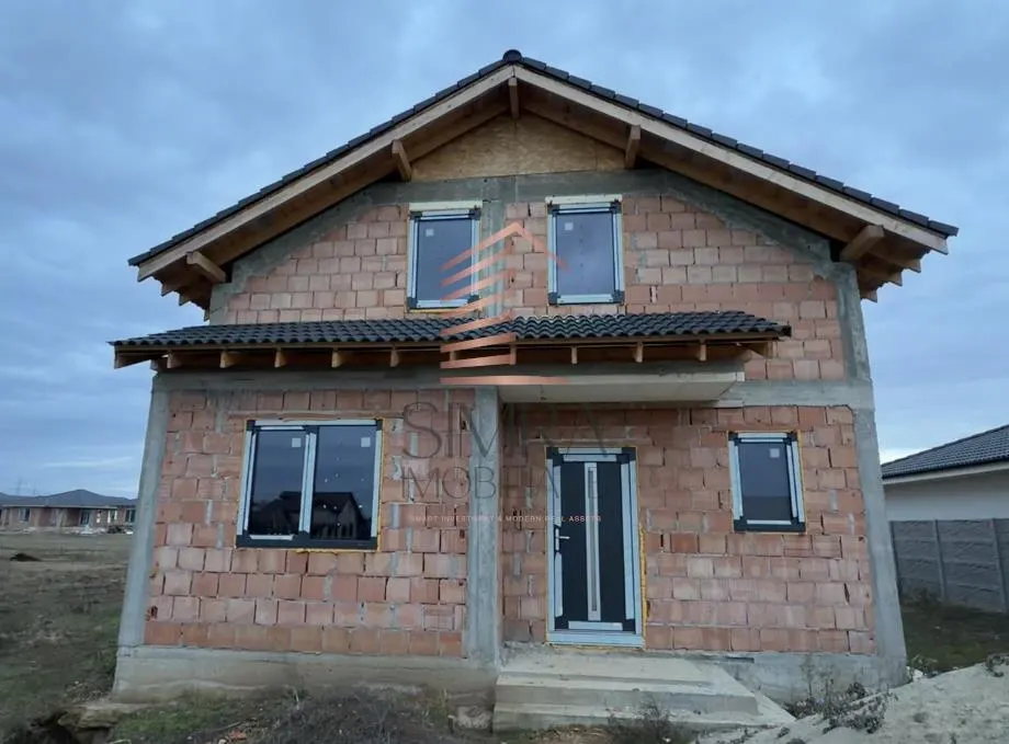 Casa P+M la rosu, Santandrei cu teren de 500 mp - foto 1
