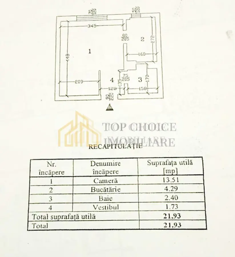 GARSONIERA IEFTINA SI BUNA - TEIUL DOAMNEI - 4/10 - INVESTITIE - foto 13