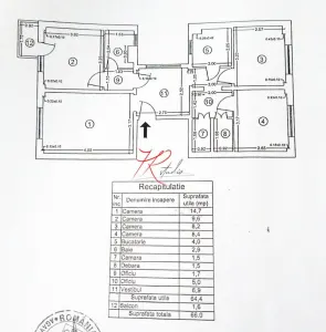 Vanzare apartament 4 camere Teiul doamnei, - foto 2