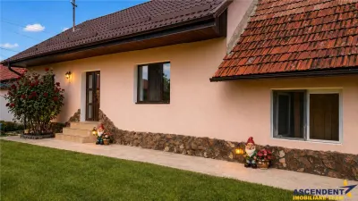 Farmecul unei case sasesti,1.500mp domeniu propriu,fantana,Persani,Brasov - Brasov