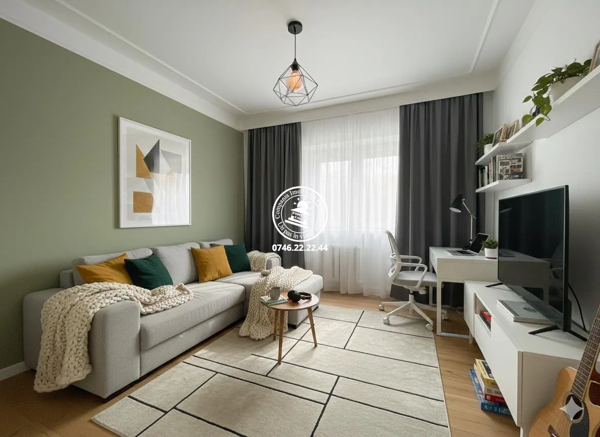 Apartament 3 camere de vanzare Centru - foto 1