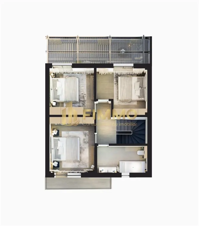Duplex 4 camere | 132 mp | Ipotesti | Suceava | ID: 1461 - foto 18
