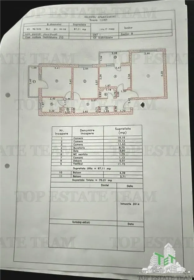 Vanzare Apartament 3 Camere , Crangasi - Ceahlau - foto 9