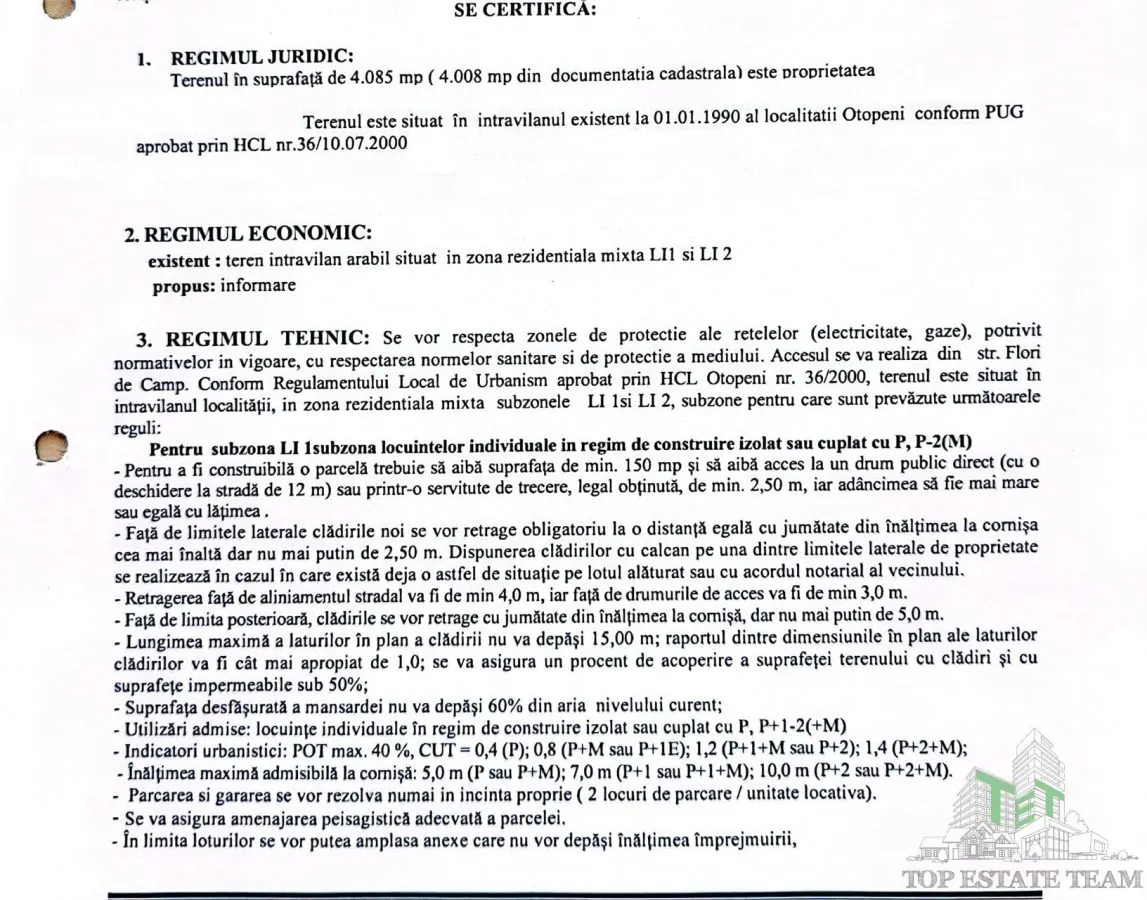 Vanzare Teren 2.500mp Otopeni , DN1 - foto 3