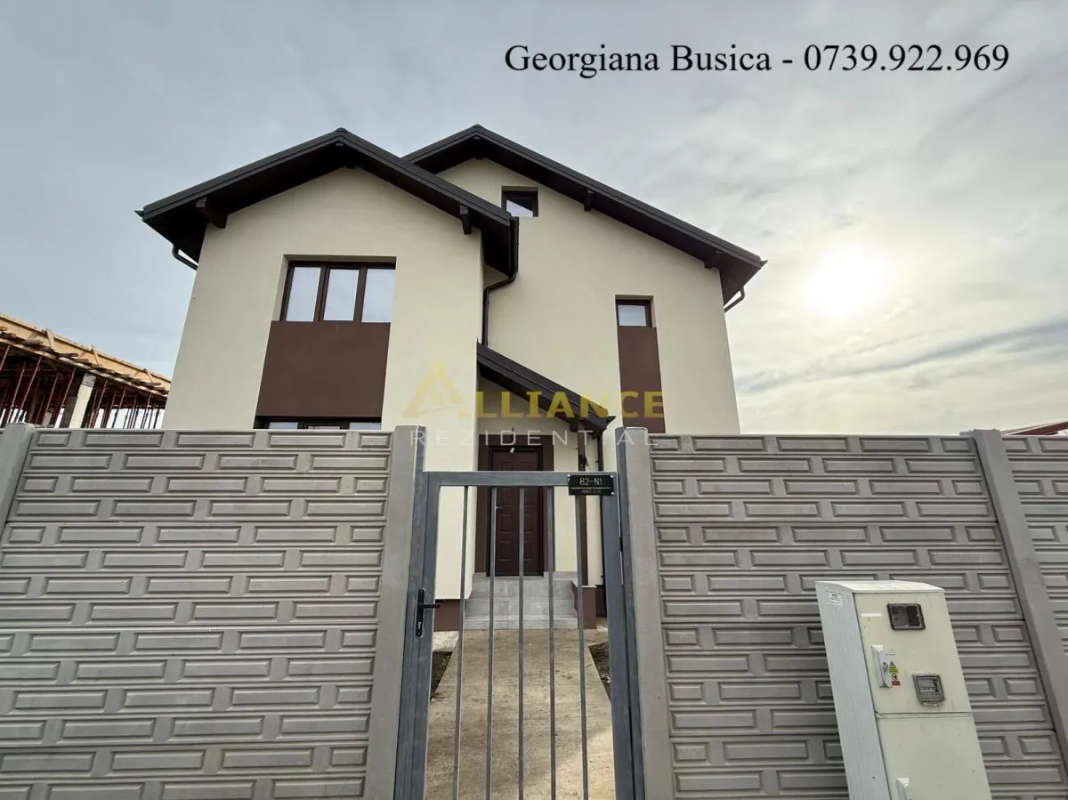 Vila individuala ||4 camere 2 bai || pod || incalzire pardoseala || - foto 1
