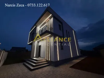Vila individuala P+1E cu finisaje de lux - 4 camere 3 bai - 540mp teren - Berceni