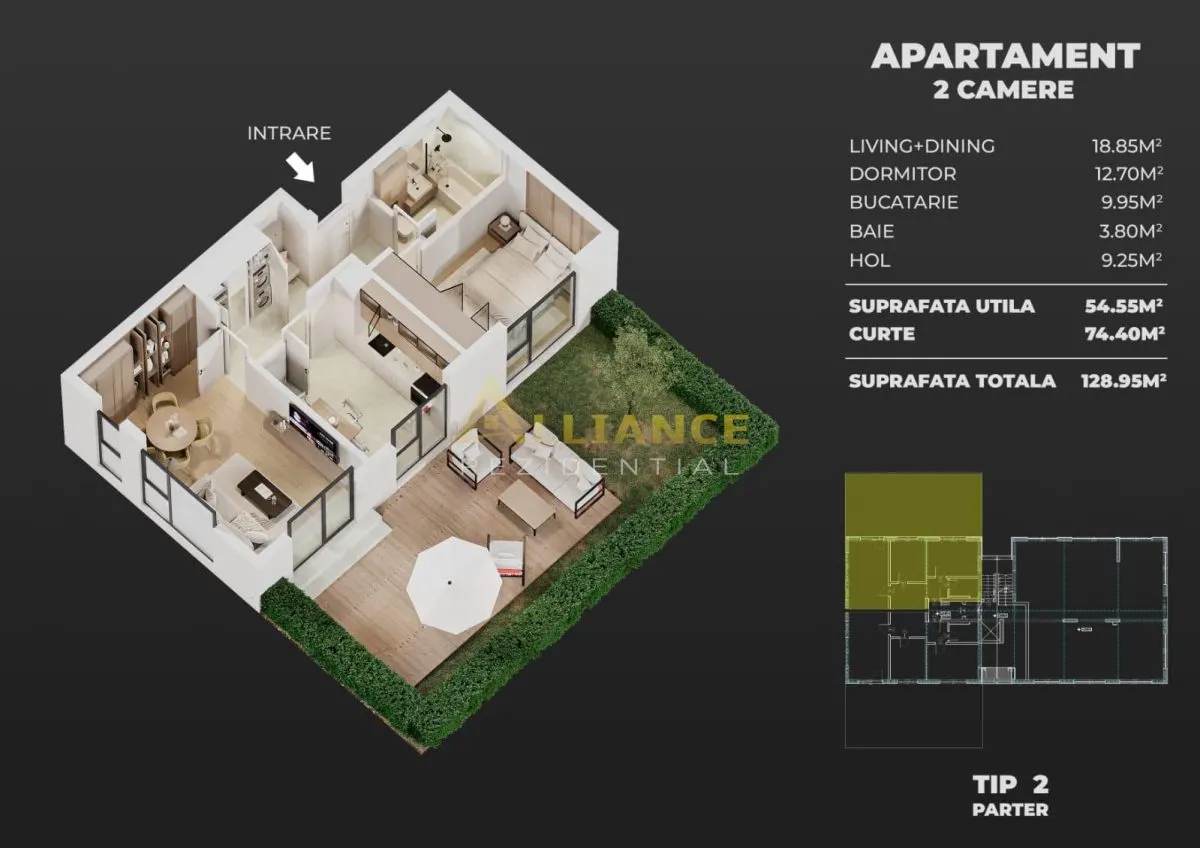 Ame Residence Exclusivitate  Proiect nou ap 2 si 3 camere - foto 11