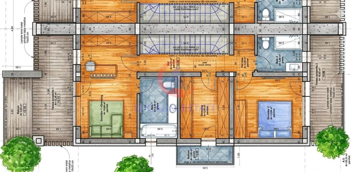 1/2 Duplex, Dumbravita - NORD - foto 3