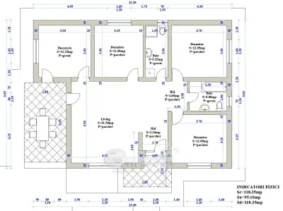 Teren cu autorizatie pentru casa plan parter de vanzare in Valea Adanca Iasi - foto 2