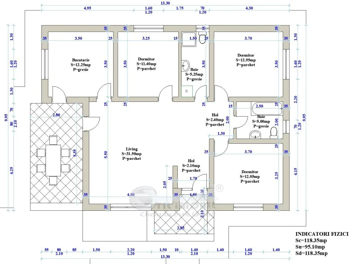 Teren cu autorizatie pentru casa plan parter de vanzare in Valea Adanca Iasi - foto 2
