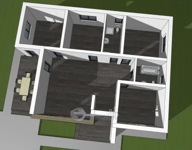 Teren cu autorizatie pentru casa plan parter de vanzare in Valea Adanca Iasi - foto 8