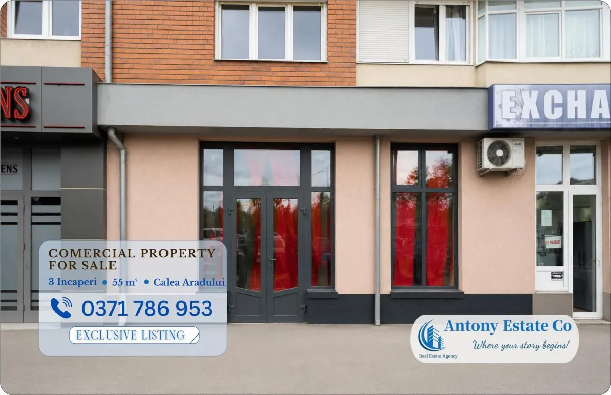 Antony Estate | Vanzare Sp Comercial - Calea Aradului - foto 1