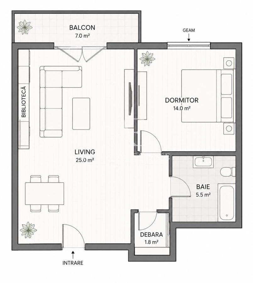 Antony Estate | 2 Cam Open-Space - GrandHill, Nufarul - foto 11