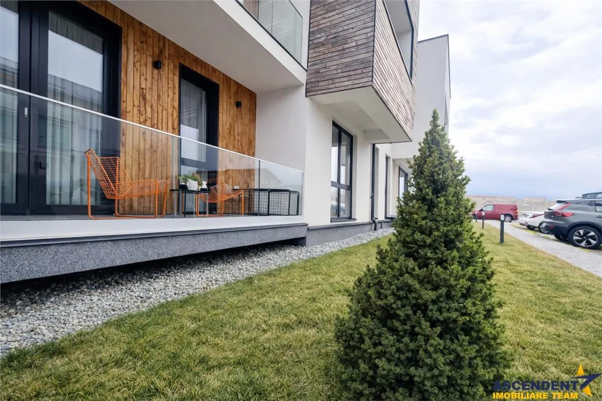 Apartament pe 75mp, echipat, cu terasa, boxa si parcare, Uno Residence - foto 13