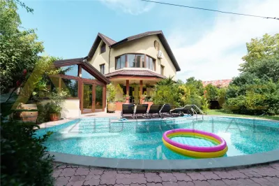 Casa Individuala - 766mp - Piscina si foisor- 7 camere 7 bai - Popesti-Leordeni