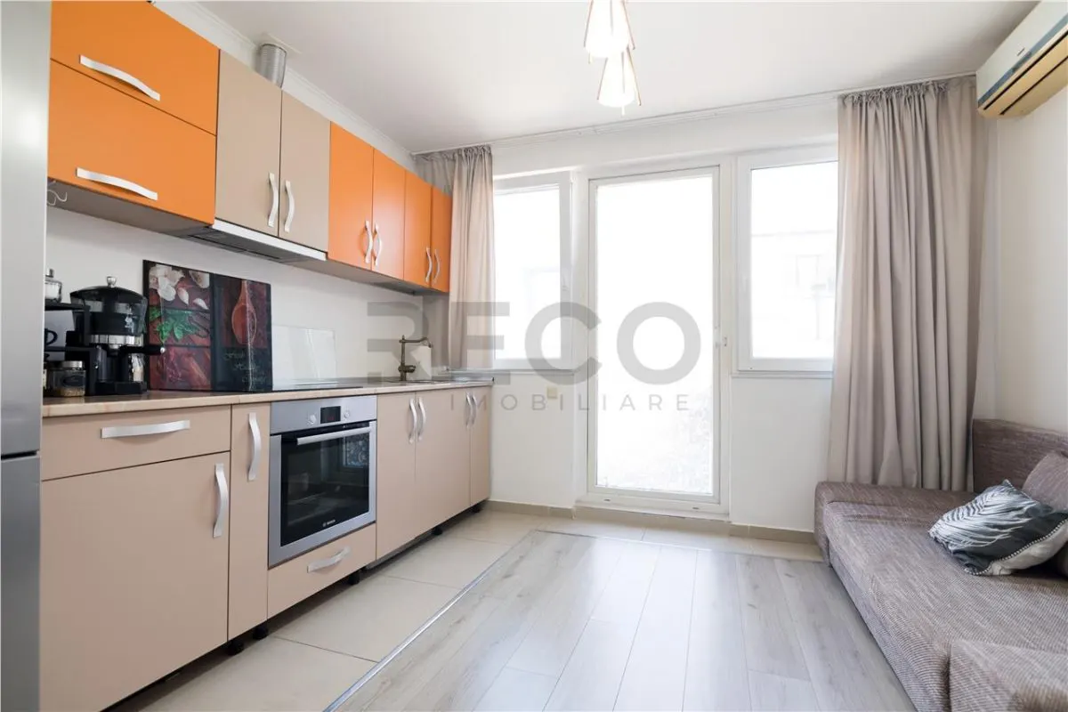 RECO Apartament 2 camere Nufarul Plaza â€“ terasa mare, parcare subterana inclusa, mobilat si utilat - foto 2
