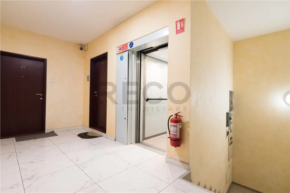 RECO Apartament 2 camere Nufarul Plaza â€“ terasa mare, parcare subterana inclusa, mobilat si utilat - foto 21