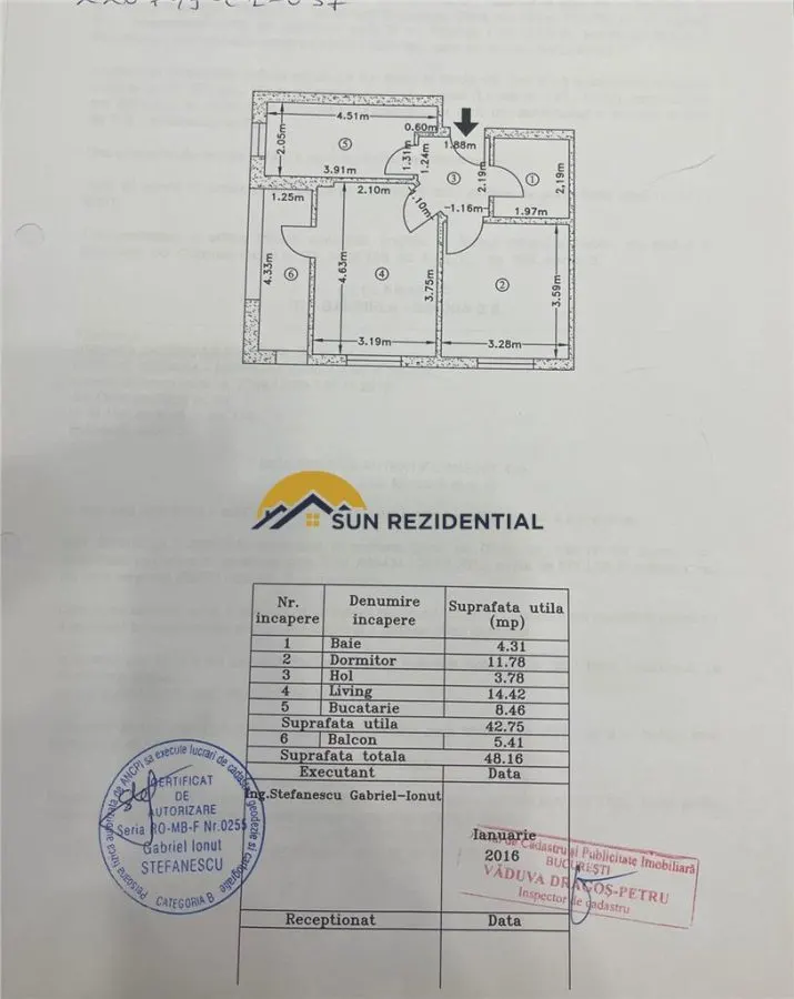 Berceni-Metrou Leonida,apartament 2 camere decomandat - foto 9