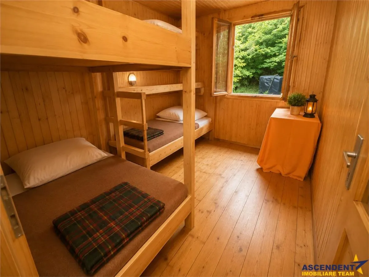 Casa/ Cabana+2.000 mp teren in miracolul naturii autentice,Bucin(Praid), Harghita. - foto 2