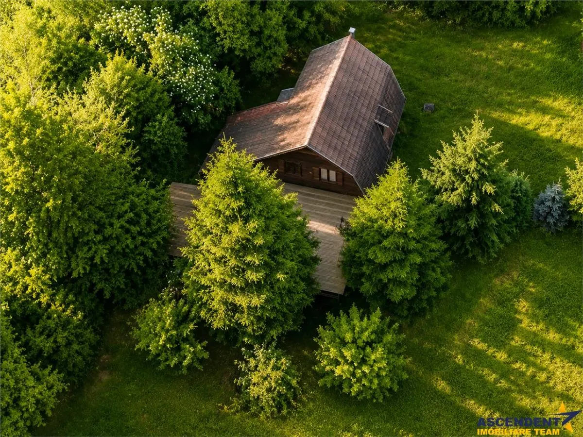 Casa/ Cabana+2.000 mp teren in miracolul naturii autentice,Bucin(Praid), Harghita. - foto 11