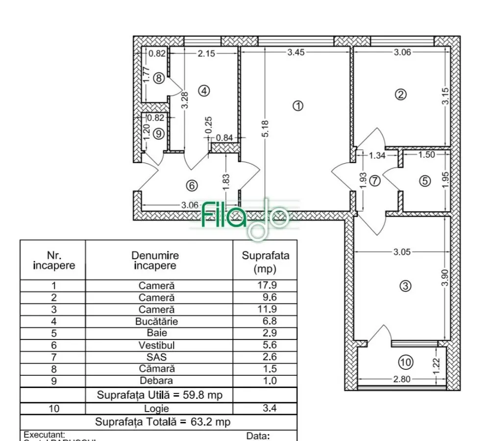 Vanzare apartament 3 camere Berceni, Constantin Brancoveanu, strand Berceni - foto 1