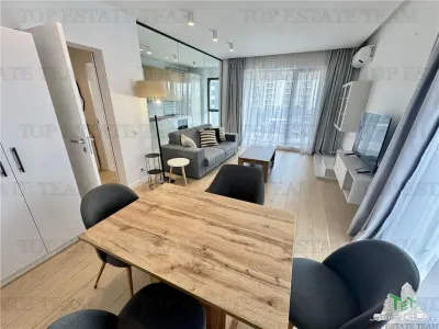 Apartament 2 camere luminos si modern de inchiriat in Nusco City - Pipera - foto 6