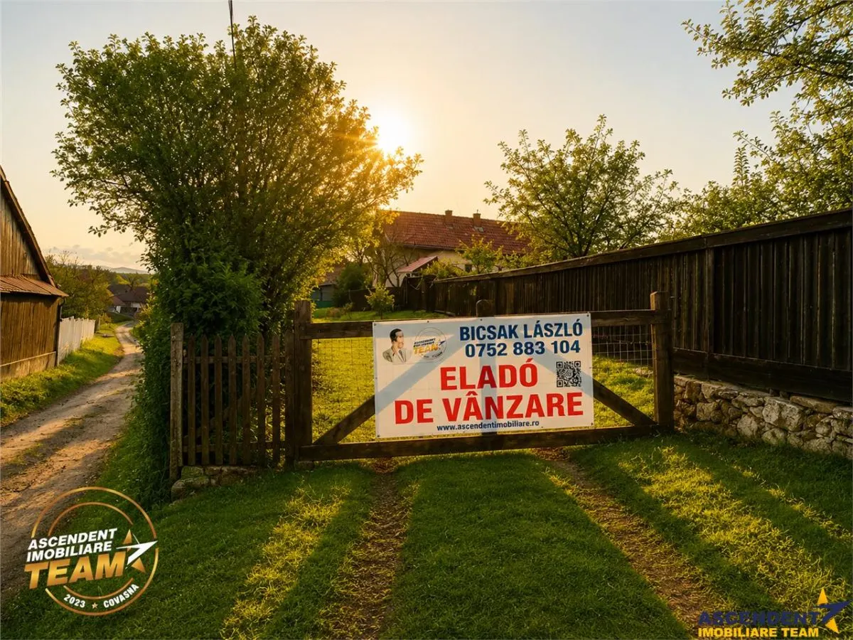 FILM! 5.000mp teren intravilan cu casuta rustica, Dalnic, Covasna - foto 22