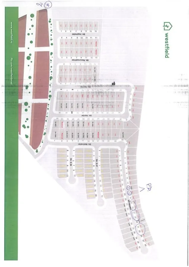 2 parcele de 400mp in Westfild pt.case noi - foto 1